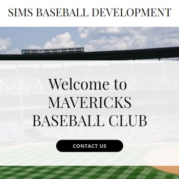 Sims Baseball Development - Mavericks Baseball Club