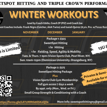 Winter Workouts by SweetSpot Hitting