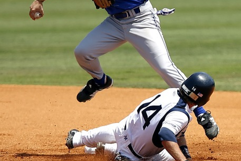 Baseball player sliding hires stock photography and images  Alamy