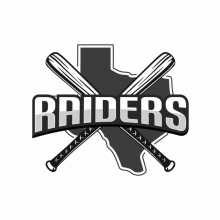 Richmond Raiders travel Baseball logo
