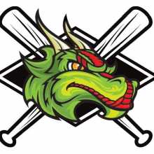 Ontario Dragons travel Baseball logo