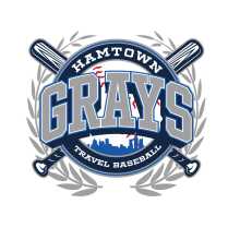 Hamtown Gray's  travel Baseball logo