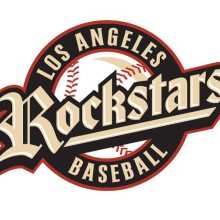 Los Angeles Rockstars Baseball Club travel Baseball logo