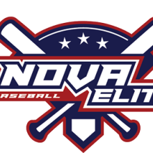 NOVA ELITE Baseball travel Baseball logo