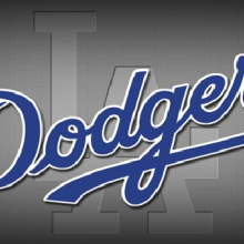 Lakes Area Dodgers travel Baseball logo