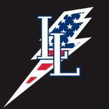 Lombard Lightning travel Baseball logo