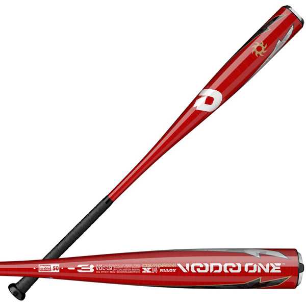 DeMarini 2019 Voodoo One Balanced (-3) BBCOR Baseball Bat - Size: 34"/31 oz