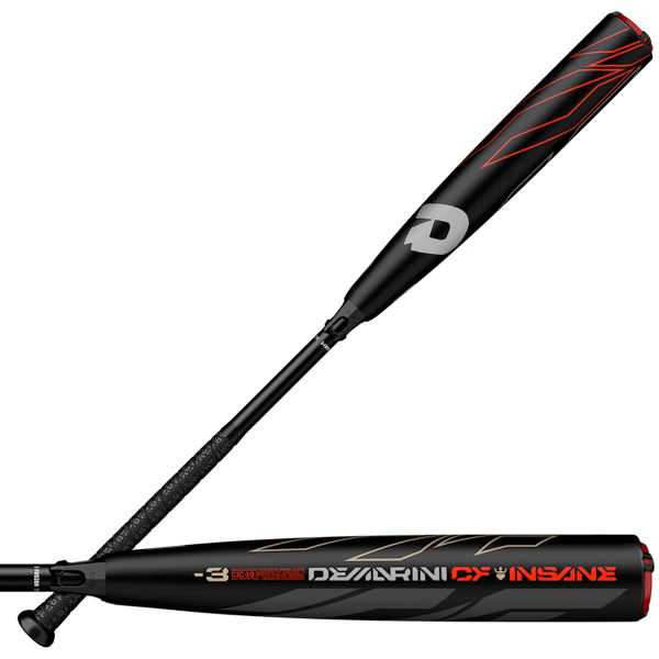 DeMarini 2019 CF Insane (-3) BBCOR Baseball Bat - Size: 32"/29 oz