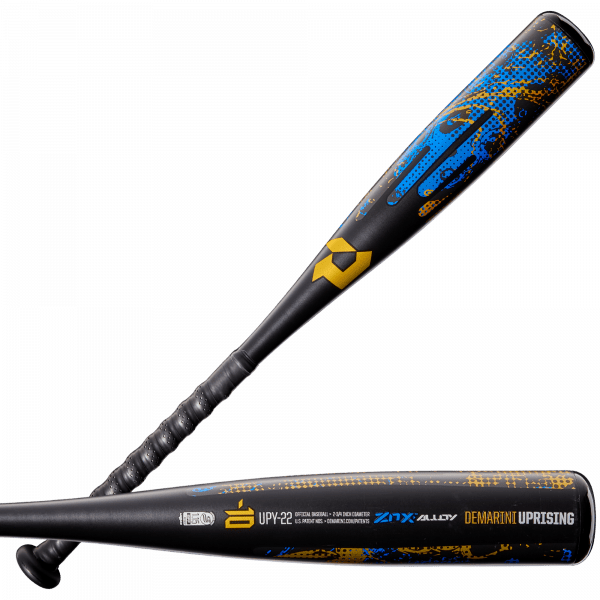 DeMarini 2022 Uprising Junior Big Barrel (-10) USSSA Baseball Bat