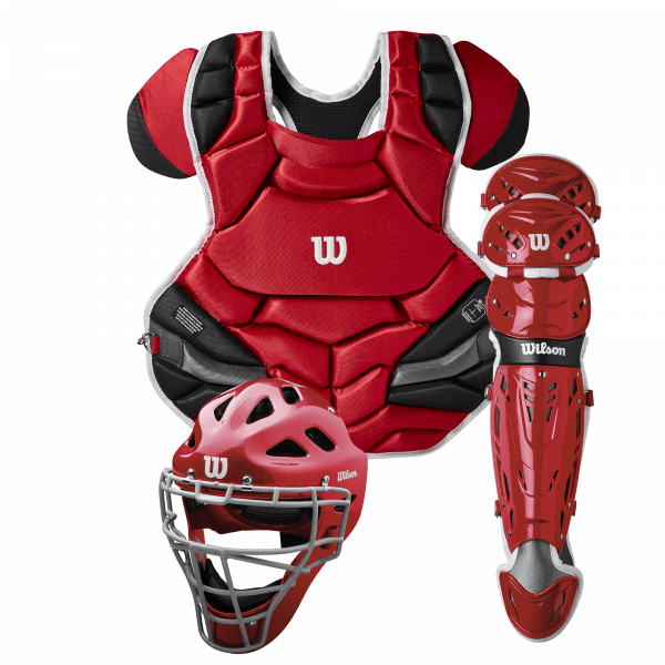 Wilson Baseball C1K NOCSAE® Catcher's Gear Kit