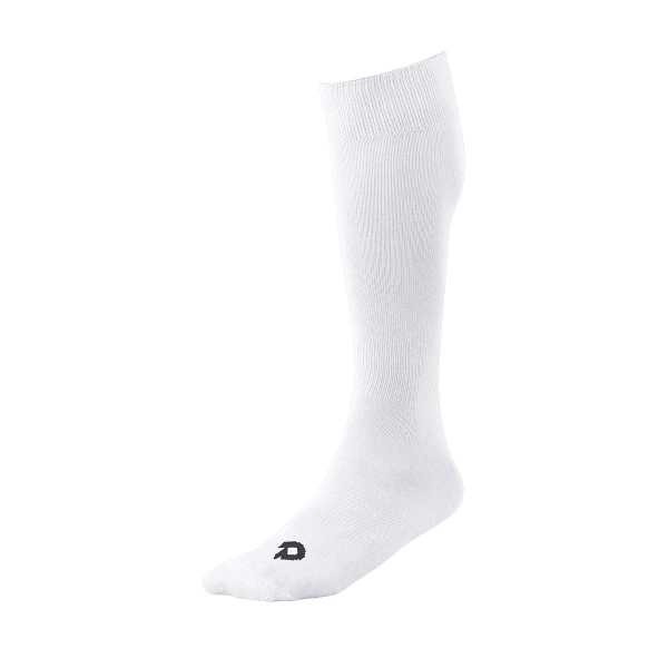DeMarini Game Socks in White - Size: S