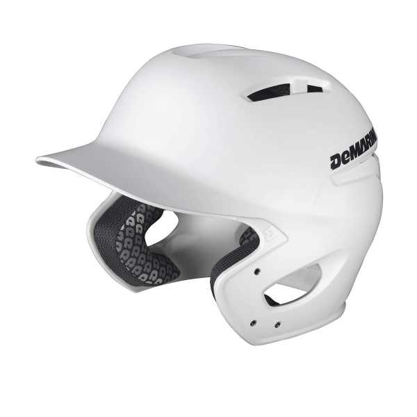 DeMarini Paradox Fitted Pro Batting Helmet in White - Size: S