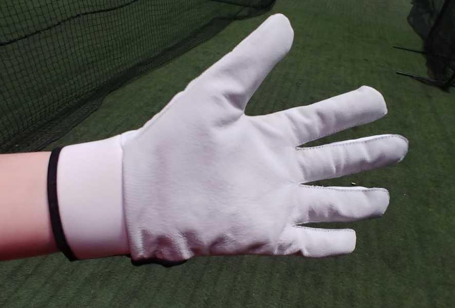 Cuero Batting Gloves White