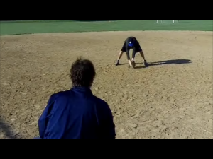 Defensive baseball drill