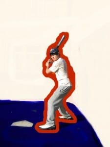 ideal hitting position